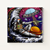 Carnet Fromage Space Moon (Dos)