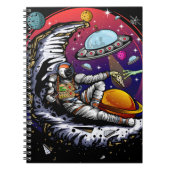 Carnet Fromage Space Moon (Devant)