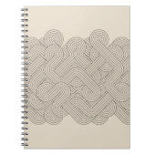 Carnet Frontière abstraite (Devant)