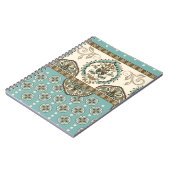 Carnet Frontière décorative de style marocain (Côté gauche)