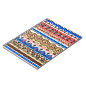 Carnet frontière des chemises textiles design numérique (Côté gauche)
