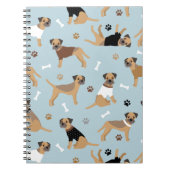 Carnet Frontière des os et des pattes du Terrier (Devant)