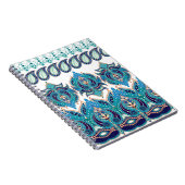 Carnet Frontières florales ornées : Conception de Paisley (Côté Droit)