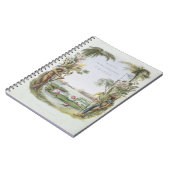 Carnet Frontispice aux "vues à l'intérieur de la Guyane", (Côté gauche)