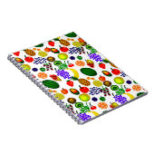 Carnet Fruit à main Motif Medley (Côté Droit)