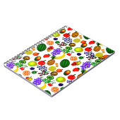 Carnet Fruit à main Motif Medley (Côté gauche)
