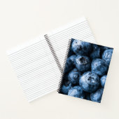 Carnet Fruit aux bleuets (Intérieur)