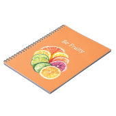 Carnet Fruit Citrus Orange Soit Fruité (Côté gauche)