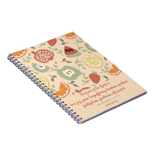 Carnet Fruit de l'Ecriture Esprit (Côté Droit)