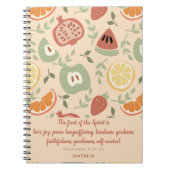 Carnet Fruit de l'Ecriture Esprit (Devant)