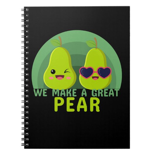 Carnet Fruit drôle et mignon pun (Devant)