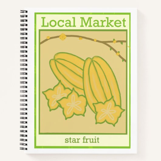 Carnet Fruit étoilé (Devant)