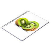 Carnet Fruit kiwi vert (Côté gauche)
