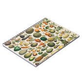 Carnet Fruit Légume Illustration Botanique Scientifique (Côté gauche)