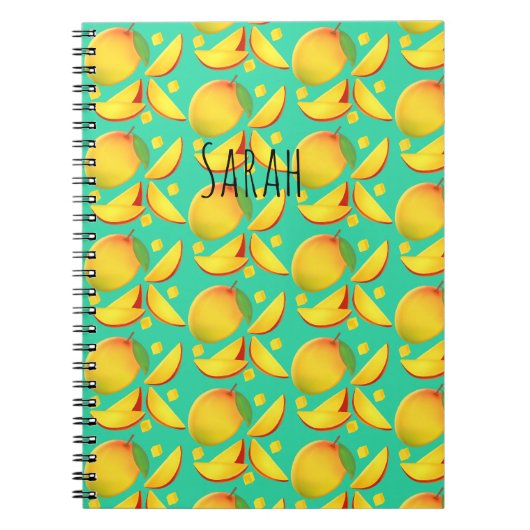 Carnet Fruit Mango (Devant)