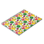 Carnet Fruit motif transparent | motif de surface de frui (Côté gauche)