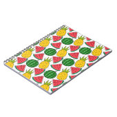 Carnet Fruit motif transparent | motif de surface de frui (Côté gauche)