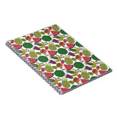 Carnet Fruit motif transparent | motif de surface de frui (Côté Droit)