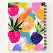 Carnet Fruit tropical d'été Fiesta (Dos)