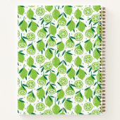 Carnet fruité moderne minimal (Dos)