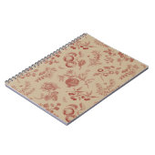 Carnet Fruits, baies et fleurs. Motif transparent à l'aut (Côté gauche)