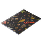 CARNET FRUITS BEAUCOUP SUR LA SURFACE NOIRE (Côté gauche)