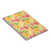 Carnet Fruits Citriques Lime Citron Orange Pamplemousse (Côté Droit)