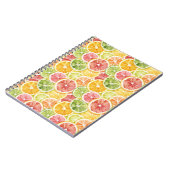 Carnet Fruits Citriques Lime Citron Orange Pamplemousse (Côté gauche)