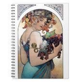 Carnet Fruits d'Alfons Mucha 1897 (Devant)