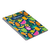 Carnet Fruits de banane à l'ananas tropical (Côté Droit)