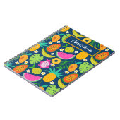 Carnet Fruits de banane à l'ananas tropical (Côté gauche)