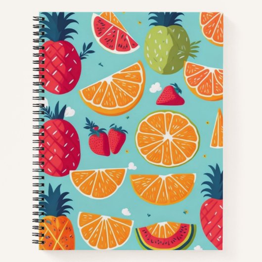 Carnet Fruits d'été : (Devant)