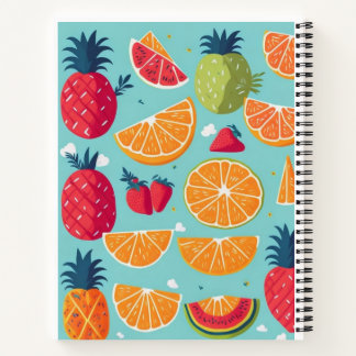 Carnet Fruits d'été :