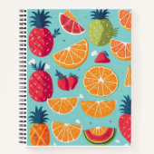 Carnet Fruits d'été : (Devant)