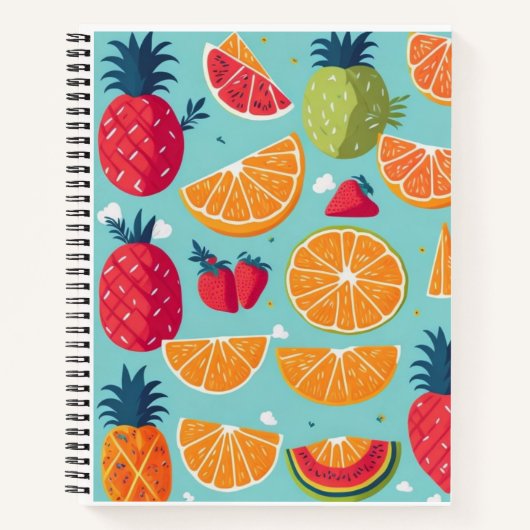 Carnet Fruits d'été : (Devant)