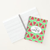 Carnet Fruits d'été rose vert pastèque (Intérieur)
