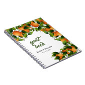 Carnet Fruits d'Oranges | Invité Mariage (Côté Droit)