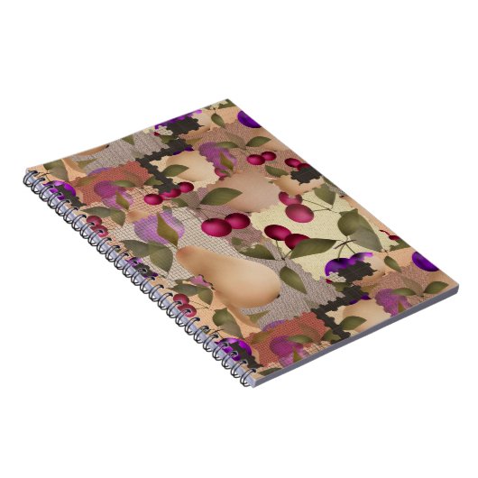 Carnet Fruits, patchwork (Côté Droit)