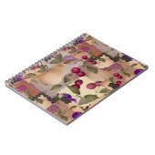 Carnet Fruits, patchwork (Côté gauche)