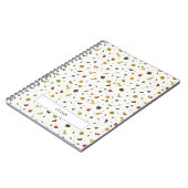 Carnet Fruits tropicaux personnalisés (Côté gauche)