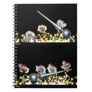 Carnet Fubby avec décoration de Noël dans l'ambiance de N
