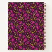 Carnet Fuchsia | Dancing Watercolor Daisies (Dos)