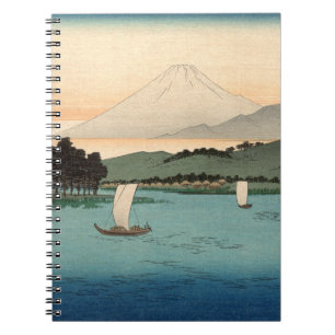 Carnet Fukeiga 4 - Ukiyo-e Japonais Vintage