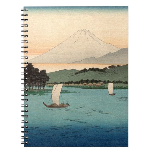 Carnet Fukeiga 4 - Ukiyo-e Japonais Vintage (Devant)