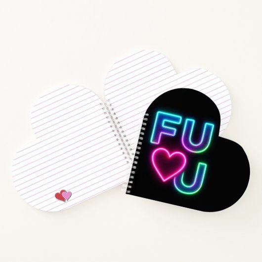 Carnet FULU Neon Spiral Notebook (Intérieur)