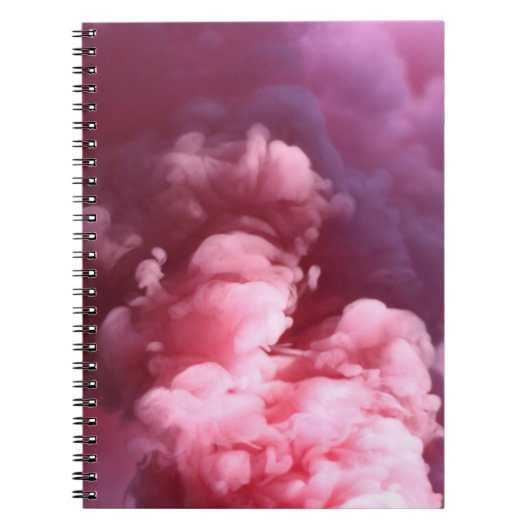 Carnet Fumée rose (Devant)