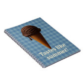 Carnet Fun Blue Spiral School Notebook (Côté Droit)