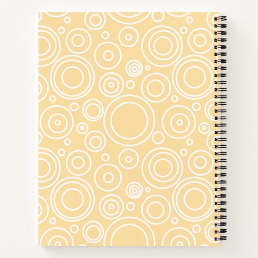 Carnet Fun Circle Pattern (Dos)