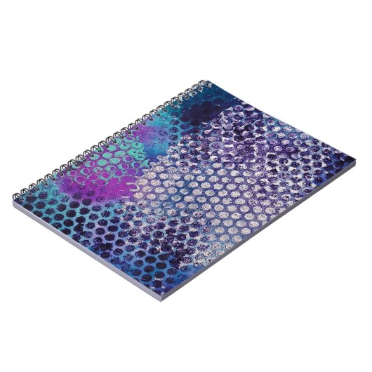 Carnet Fun de Spotted Dotted Abstract (Côté gauche)