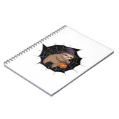 Carnet Fun Halloween Sloth éffrayant - Joli Trick-or-Trea (Côté gauche)
